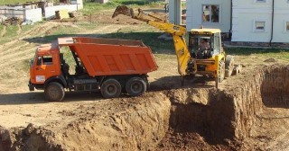 Котлован для дома Полысаево, цена от 315 руб./м3.