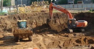 Котлован для дома Полысаево, цена от 315 руб./м3.
