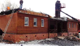 Разбор сгоревшего дома в Полысаево от 3884 руб. - 2Землекопа-Плс